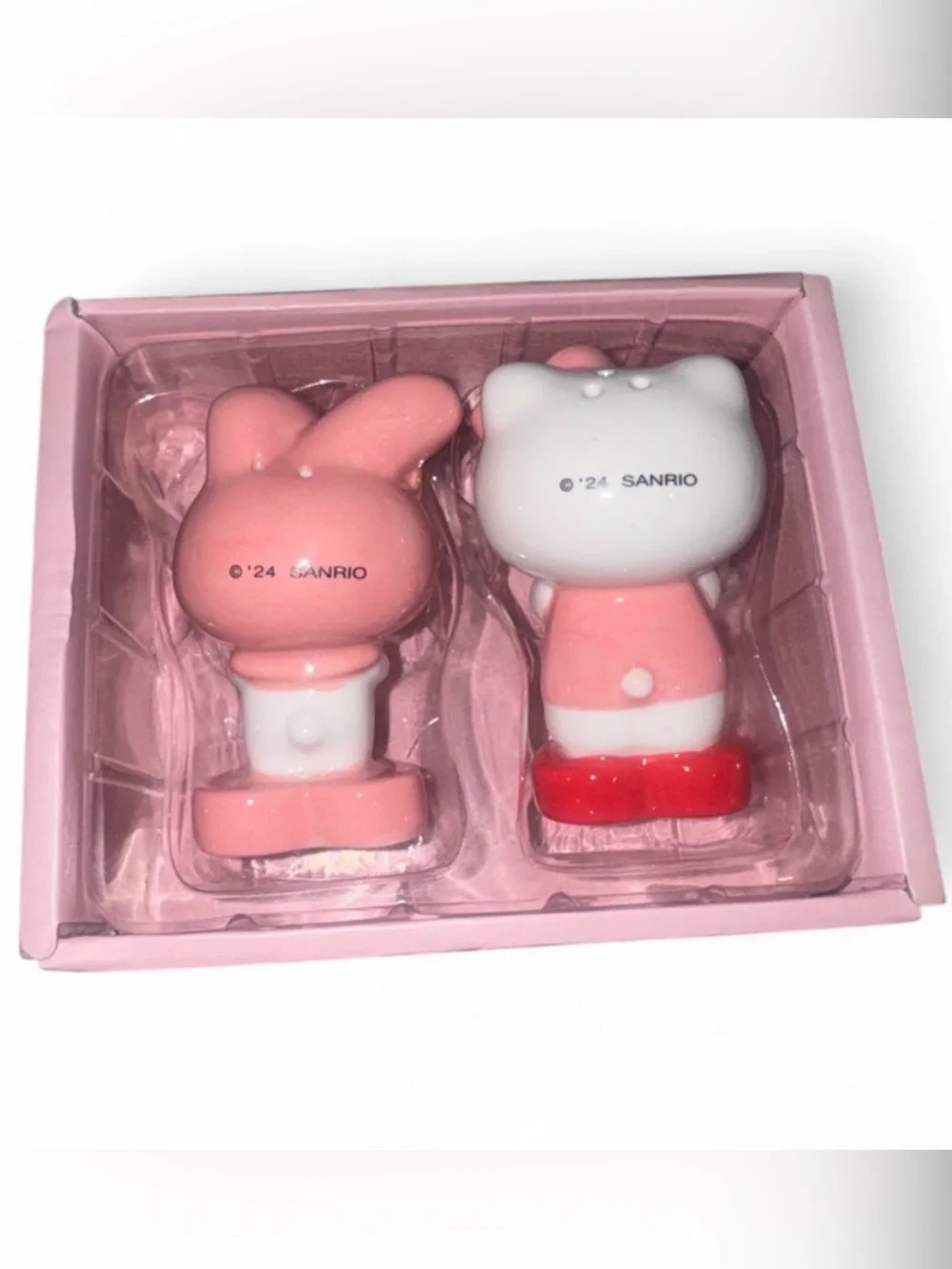 Sanrio Hello Kitty & My Melody salt & pepper shakers
